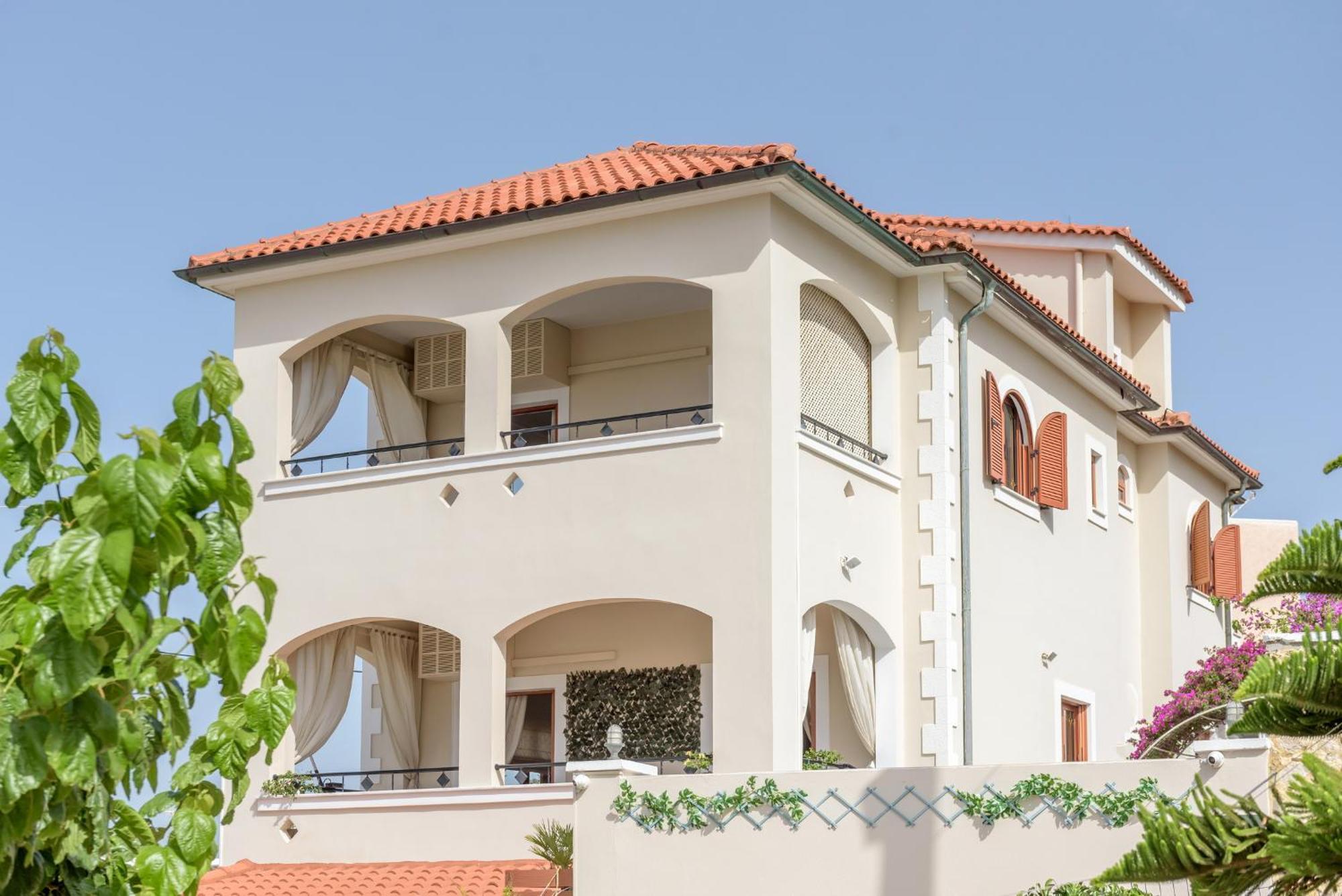 Villa Araucaria - Private Pool, Jacuzzi, Sea View Rethymno  Exterior photo